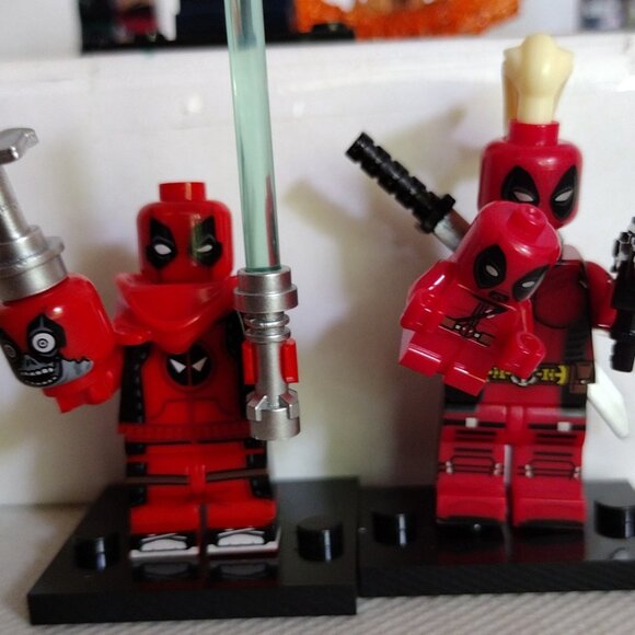 Deadpool and Wolverine custom designed 12 minifigures set b - Picture 5 of 9